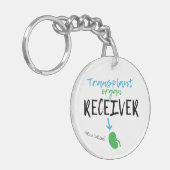 Nieren Transplant New Bean Sleutelhanger (Voorkant Links)