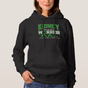 Nieren Transplant Warrior nier disease pat Hoodie