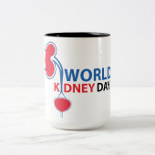 Niergezondheid voor iedereen overal. Mok (Center)