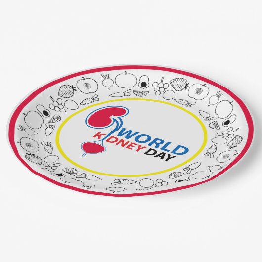 Niergezondheid voor iedereen overal papier Bord (Gekanteld)