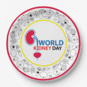 Niergezondheid voor iedereen overal papier Bord (Voorkant)