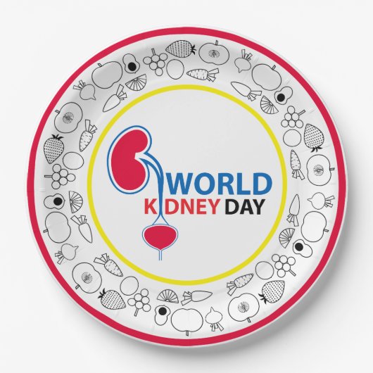 Niergezondheid voor iedereen overal papier Bord (Voorkant)