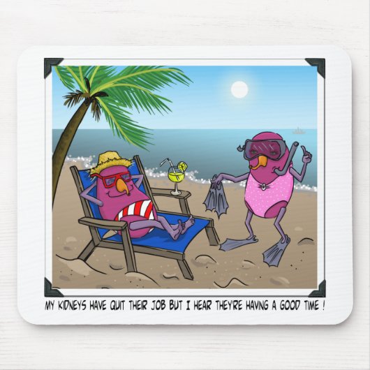 Nierinsufficiëntie Humor Muismat (Voorkant)