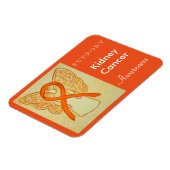 Nierkanker Awareness Angel Custom Magnet Magneet (Linkerzijde)