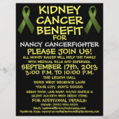 Nierkanker Benefit Flyer (Voorkant)
