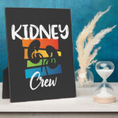 Nierkanker Dialyse Nurse Nephrology Kidney Squad Fotoplaat (Zijkant)