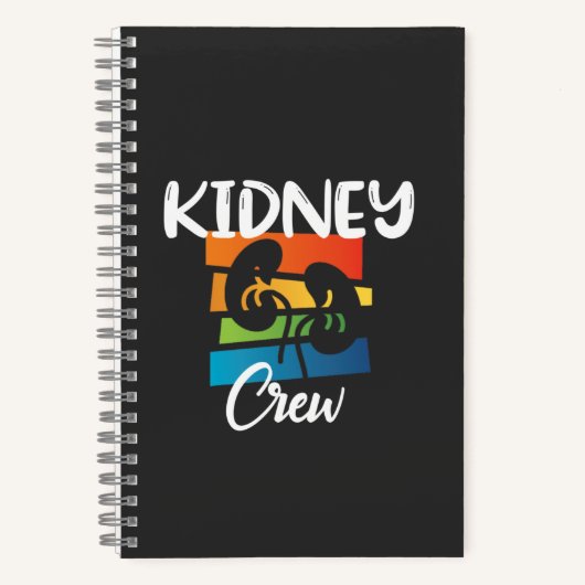 Nierkanker Dialyse Nurse Nephrology Kidney Squad Notitieboek (Voorkant)