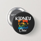 Nierkanker Dialyse Nurse Nephrology Kidney Squad Ronde Button 5,7 Cm (Voorkant /achterkant)