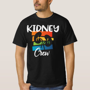 Nierkanker Dialyse Nurse Nephrology Kidney Squad T-shirt