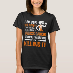 nierkanker die vrouwen in de krijgsraad treft t-shirt