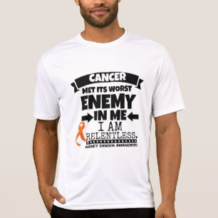 Nierkanker kreeg zijn ergste vijand bij mij (Oranj T-shirt