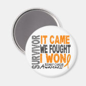 Nierkanker overleefd Het kwam dat we vochten dat i Magneet (Voorkant / Achterkant)