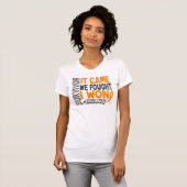 Nierkanker Overlevingskans Het kwam tot stand dat  T-shirt (Voorkant volledig)