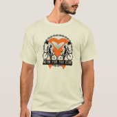 Nierkanker Riding voor de Cure v2 T-shirt (Voorkant)