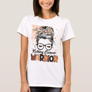 Nierkanker Strijder Vrouwen Meisje Overlevende T-shirt