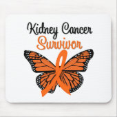 Nierkanker SURVIVOR Butterfly Muismat (Voorkant)