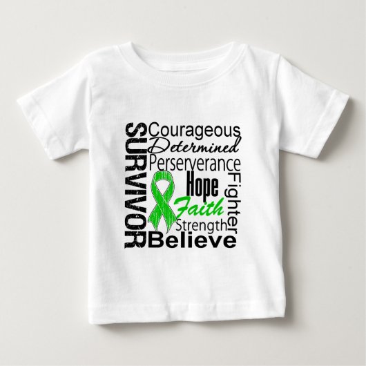 Nierkanker Survivor Collage Green (Voorkant)