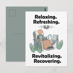 Nierpatiënt Revitaliserende Herstel Feest Briefkaart