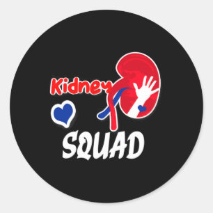 Nierspad Nephrology Neurse Dialyse Technicien Ronde Sticker