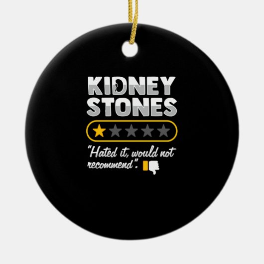 Niersteenoperatie herstel keramisch ornament (Voorkant)