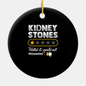 Niersteenoperatie herstel keramisch ornament (Achterkant)