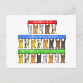 Niersteenoperatie snel herstel briefkaart (Voorkant)