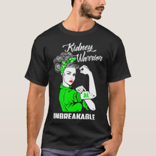 Nierstrijder Onbreekbaar Nierbewustzijn Gift T-shirt