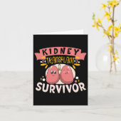 Niertransplantaat overlevende nierziekte nieren kaart (Gele Bloem)