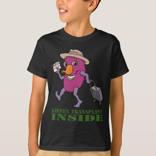 Niertransplantatie binnenin t-shirt (Voorkant)