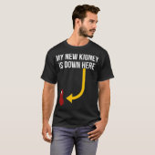 Niertransplantatie geeft mijn nieuwe grappige Mann T-shirt (Voorkant volledig)