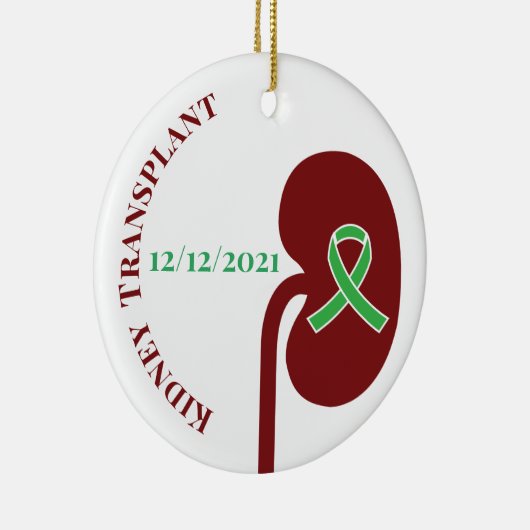  niertransplantatie keramisch ornament (Rechts)