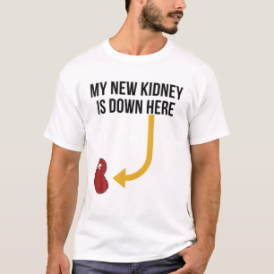 Niertransplantatie Mijn nieuwe nieren Begunstigde  T-shirt