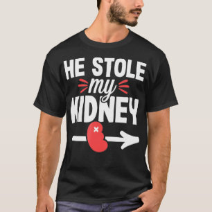 Niertransplantatie Orgaandonor Funny Surgery Recov T-shirt