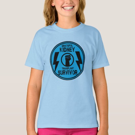Niertransplantatie Overleving T-shirt (Voorkant)