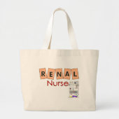 Nierverfrisser Fresenius-ontwerp Grote Tote Bag (Voorkant)