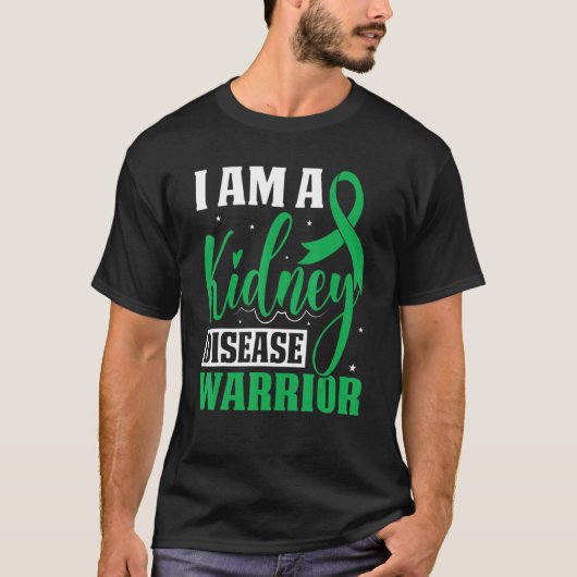 Nierziekte arrior Nephritis Transplant Dialys T-shirt (Voorkant)