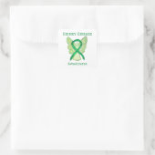 Nierziekte Awareness Lint Art Sticker Decal (Tas)