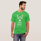 Nierziekte Awareness Lint Engel Art Shirt (Voorkant volledig)
