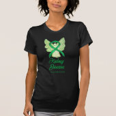 Nierziekte Awareness Lint Engel Art Shirt (Voorkant)