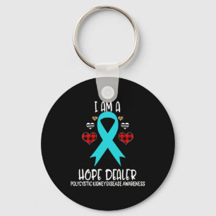 Nierziekte Awareness Lint Ik ben een hoopdealer Sleutelhanger