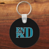 Nierziekte bewustzijn einde PKD gevecht Sleutelhanger (Voorkant)