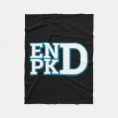 Nierziekte Bewustzijn Einde PKD Strijd 1 Fleece Deken (Voorkant)