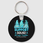 Nierziekte bewustzijn Gnomies Support Squad Sleutelhanger (Voorkant)