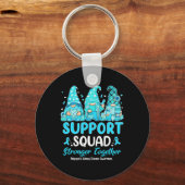 Nierziekte bewustzijn Gnomies Support Squad Sleutelhanger (Voorkant)