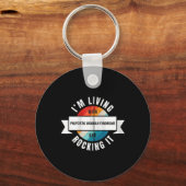 Nierziekte bewustzijn leven met de nieren sleutelhanger (Voorkant)