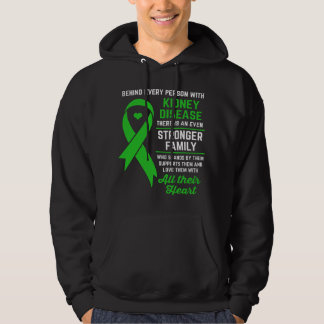 Nierziekte Bewustzijn Nierziekte Steun Hoodie