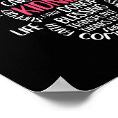 Nierziekte Bewustzijn Transplantatie Orgaandonor D Poster (Hoek)