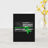 Nierziekte Bewustzijn US Flag Support Squad GRE Kaart (Gele Bloem)