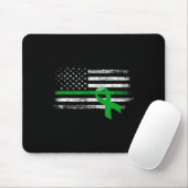 Nierziekte Bewustzijn US Flag Support Squad GRE Muismat (Met muis)