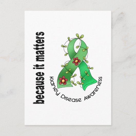 Nierziekte Bloedlint 3 Briefkaart (Voorkant)